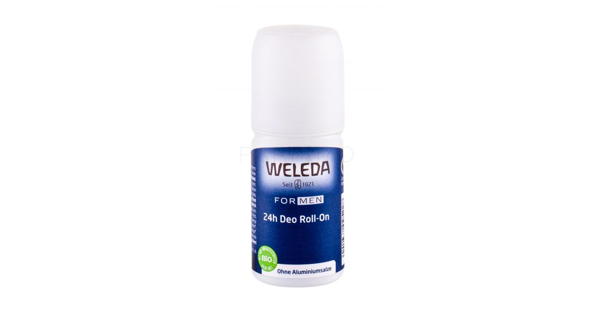 Weleda For Men 24h Deo Roll On Deodorant pentru bărbați 50 ml Parfimo ro