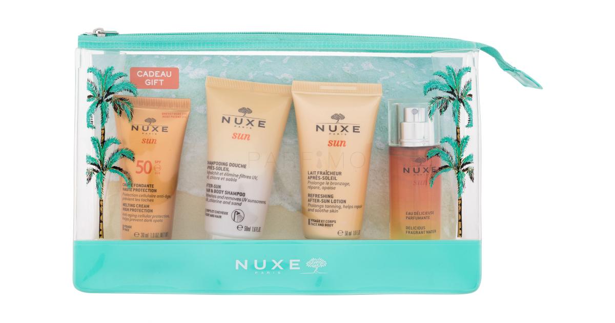 NUXE Sun Set cadou Loțiune bronzantă Sun Melting Cream SPF50 30 ml