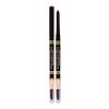 Max Factor Brow Slanted Pencil Creion pentru femei 1 g Nuanţă 04 Chocolate