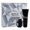 Replay Stone Supernova for Him Set cadou apa de toaleta 50 ml + gel de dus 100 ml