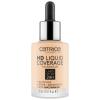 Catrice HD Liquid Coverage 24H Fond de ten pentru femei 30 ml Nuanţă 002 Porcelain Beige