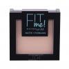 Maybelline Fit Me! Matte + Poreless Pudră pentru femei 9 g Nuanţă 104 Soft Ivory