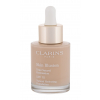 Clarins Skin Illusion Natural Hydrating SPF15 Fond de ten pentru femei 30 ml Nuanţă 103 Ivory