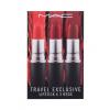 MAC Matte Lipstick Set cadou ruj Matte Lipstick 3 g + ruj Matte Lipstick 3 g 602 Chili + ruj Retro Matte Lipstick 3 g 707 Ruby Woo