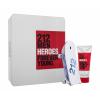 Carolina Herrera 212 Men Heroes Set cadou Apă de toaletă 90 ml + gel de duș 100 ml