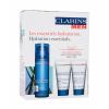 Clarins Men Hydration Essentials ClarinsMen Set cadou Balsam pentru față Men Super Moisture Balm 50 ml + gel pentru față Men Active Face Wash 30 ml + gel de duș Men Shampoo &amp; Shower 30 ml