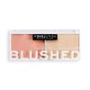 Revolution Relove Colour Play Blushed Duo Blush &amp; Highlighter Konturovací paletka pentru femei 5,8 g Nuanţă Sweet