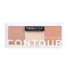 Revolution Relove Colour Play Contour Trio Konturovací paletka pentru femei 6 g Nuanţă Baked Sugar