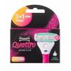 Wilkinson Sword Quattro For Women Sensitive Rezerve lame pentru femei Set