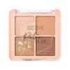 Gabriella Salvete Petra Nude Eyeshadow Palette Fard de pleoape pentru femei 7 g Nuanţă Pillow Talk