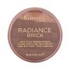 Rimmel London Radiance Brick Bronzante pentru femei 12 g Nuanţă 003 Dark