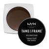 NYX Professional Makeup Tame &amp; Frame Tinted Brow Pomade Gel și ceară pentru femei 5 g Nuanţă 04 Espresso