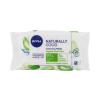 Nivea Naturally Good Organic Aloe Vera Șervețele faciale pentru femei 25 buc