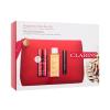 Clarins Total Eye Lift Routine Set cadou Cremă de ochi Total Eye Lift 15 ml + Wonder Perfect Mascara 4D 3 ml 01 Perfect Black + demachiant Total Cleansing Oil 50 ml + geantă cosmetică