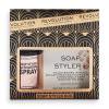 Makeup Revolution London Soap Styler+ Duo Set cadou Săpun pentru sprâncene Soap Styler 5 g + spray pentru sprâncene Soap Styler Brow Activation Spray 50 ml