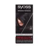 Syoss Permanent Coloration Vopsea de păr pentru femei 50 ml Nuanţă 1-1 Black