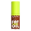 NYX Professional Makeup Fat Oil Lip Drip Ulei de buze pentru femei 4,8 ml Nuanţă 07 Scrollin