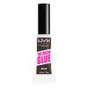 NYX Professional Makeup The Brow Glue Instant Brow Styler Gel și ceară pentru femei 5 g Nuanţă 05 Black