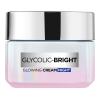 L&#039;Oréal Paris Glycolic-Bright Glowing Cream Night Cremă de noapte pentru femei 50 ml