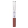 Wet n Wild MegaLast Lock &#039;N&#039; Shine Lip Color + Gloss Ruj de buze pentru femei 4 ml Nuanţă Lotus Petal