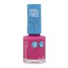 Rimmel London Kind &amp; Free Lac de unghii pentru femei 8 ml Nuanţă 165 Rebel Rose