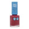 Rimmel London Kind &amp; Free Lac de unghii pentru femei 8 ml Nuanţă 166 Cherry Chance