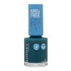 Rimmel London Kind &amp; Free Lac de unghii pentru femei 8 ml Nuanţă 168 Teal Ivy