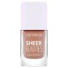 Catrice Sheer Beauties Nail Polish Lac de unghii pentru femei 10,5 ml Nuanţă 060 Love You Latte