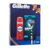 Gillette Mach3 Set cadou Aparat de ras 1 buc + capete de schimb 1 buc + gel de duș și șampon Old Spice Whitewater 3în1 250 ml