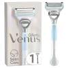 Gillette Venus Satin Care For Pubic Hair &amp; Skin Aparate de ras pentru femei 1 buc