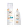 Set Pentru ten Garnier Ambre Solaire Super UV Hyaluronic Acid SPF50+ + Pentru ten Garnier Ambre Solaire Super UV Over Makeup Protection Mist SPF50