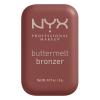 NYX Professional Makeup Buttermelt Bronzer Bronzante pentru femei 5 g Nuanţă 07 Butta Dayz