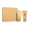 Paco Rabanne 1 Million SET1 Set cadou Apă de toaletă 100 ml + gel de duș 100 ml + apă de toaletă 10 ml + cutie de metal