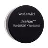 Wet n Wild Photo Focus Loose Setting Powder Pudră pentru femei 20 g Nuanţă Translucent