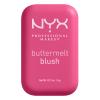 NYX Professional Makeup Buttermelt Blush Fard de obraz pentru femei 5 g Nuanţă 07 Butta With Time