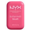 NYX Professional Makeup Buttermelt Blush Fard de obraz pentru femei 5 g Nuanţă 08 Getting Butta