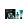 L&#039;Oréal Professionnel Scalp Advanced Glacial Utopia Limited Edition Set cadou Șampon Scalp Advanced Anti-Discomfort 300 ml + șampon Scalp Advanced Anti-Discomfort Professional Treatment 200 ml