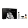 L&#039;Oréal Professionnel Metal Detox Glacial Utopia Limited Edition Set cadou Șampon Metal Detox 300 ml + mască de păr Metal Detox 250 ml + ulei de păr Metal Detox Professional Concentrated Oil 50 ml