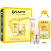 Garnier Skin Naturals Vitamin C for Brightening Set cadou Ser pentru față Skin Naturals Vitamin C Brightening Super Serum 30 ml + apă micelară Skin Naturals Micellar Vitamin C Cleansing Water 400 ml + fluid pentru față Skin Naturals Vitamin C Daily UV SPF50 Invisible 40 ml