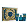 Versace Eros Set cadou Apă de toaletă 50 ml + gel de duș 50 ml + balsam după ras 50 ml Cutie cu defect