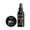 Set Pudră NYX Professional Makeup High Definition Studio Photogenic Finishing Powder + Spray fixator NYX Professional Makeup Matte Finish