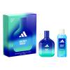 Adidas Vibes Energy Drive Set cadou Apă de parfum 100 ml + gel de duș 100 ml