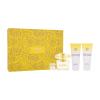 Versace Yellow Diamond Set cadou Apă de toaletă 90 ml + loțiune de corp 100 ml + gel de duș 100 ml + apă de toaletă 5 ml Cutie cu defect