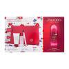 Shiseido Ultimune Power Infusing Concentrate Set cadou Ser pentru față Ultimune Power Infusing Concentrate 50 ml + spumă de curățare Clarifying Cleansing Foam 30 ml + loțiune tonică Treatment Softener 30 ml + apă de  parfum 4 ml + trusă cosmetică