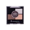 Rimmel London Glam Eyes HD Fard de pleoape pentru femei 3,8 g Nuanţă 023 Foggy Grey