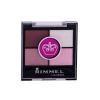 Rimmel London Glam Eyes HD Fard de pleoape pentru femei 3,8 g Nuanţă 024 Pinkadilly Circus