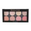 Makeup Revolution London Blush Palette Fard de obraz pentru femei 12,8 g Nuanţă Blush Goddess