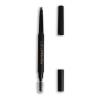 Makeup Revolution London Duo Brow Definer Creion pentru femei 0,15 g Nuanţă Dark Brown