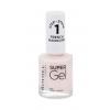 Rimmel London Super Gel French Manicure STEP1 Lac de unghii pentru femei 12 ml Nuanţă 092 Ivory Tower