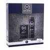 Nivea Men Deep Comfort Set cadou Lotiune dupa barbierit 100 ml + Spuma de barbierit Smooth Shave 200 ml